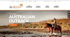 Desktop Screenshot of airadventure.com.au